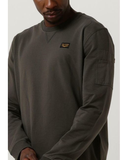 PME LEGEND Pullover Airstripe Sweat Herren in Gray für Herren