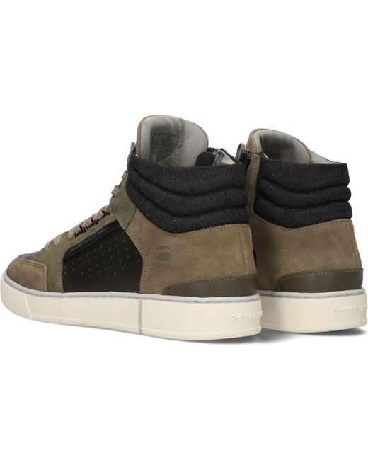 G-Star Sneaker High Ravond Ii Mid Lea M in Black für Herren