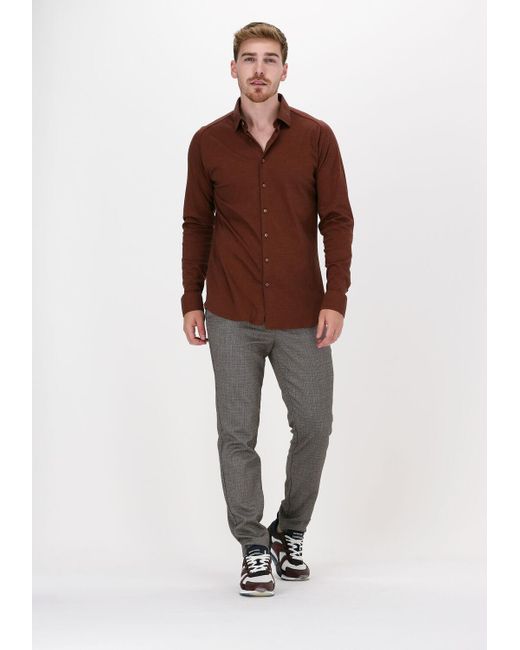 DESOTO Klassisches Oberhemd Kent 1/1 Herren in Brown für Herren