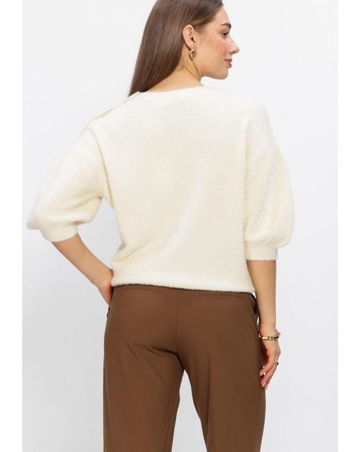 RUBY TUESDAY White Damen Pullover & Cardigans Varri