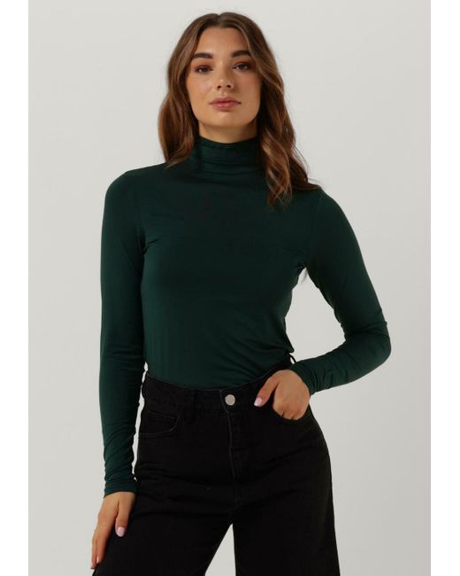 CC Heart Green Rollkragenpullover Sofia Turtleneck Blouse Damen