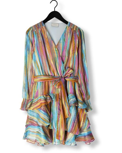 Neo Noir Multicolor Minikleid Dennie Blurred Stripe Dress