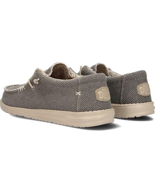 HeyDude Slipper Wally Braided Herren in Black für Herren