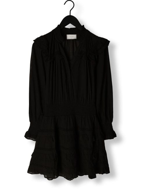 Neo Noir Black Minikleid Piano S Voile Dress