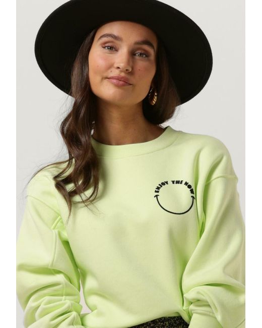 Catwalk Junkie Green Pullover Sw Enjoy The Now Damen