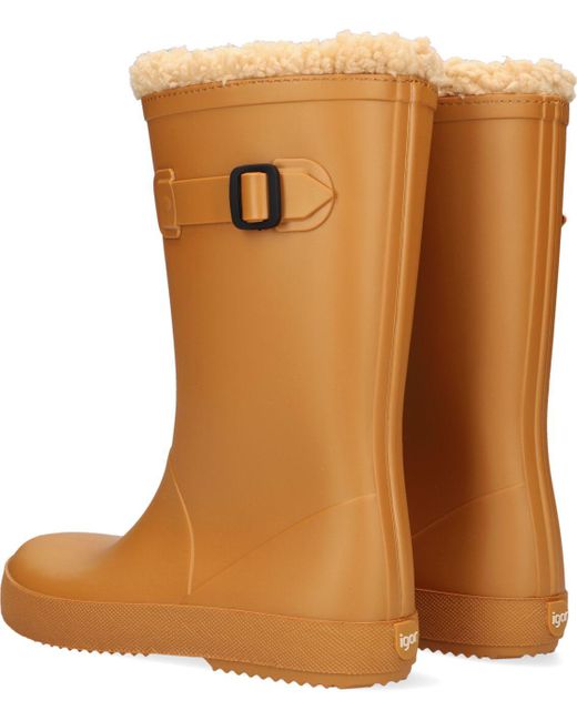 Igor Brown Gummistiefel Splash Euri Borreguito Mädchen