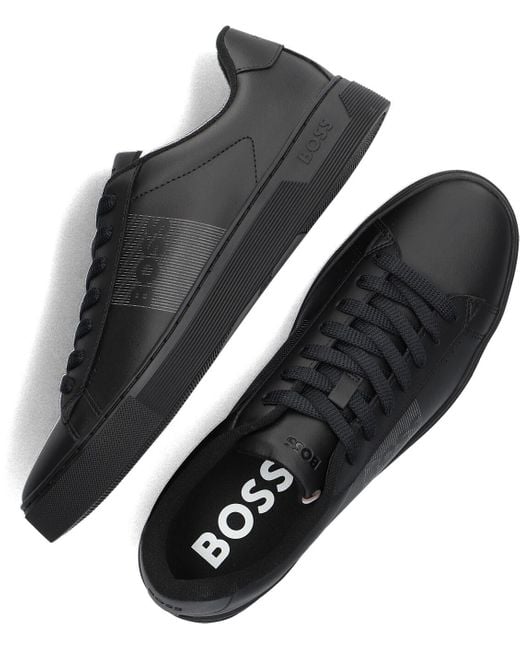Boss Sneaker Low Rhys Tenn in Black für Herren