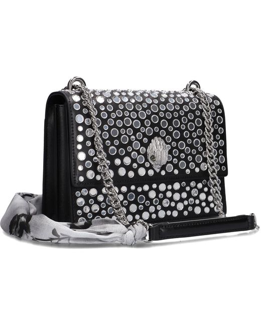 Kurt Geiger Black Umhängetasche Shoreditch Studs