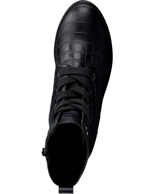 Omoda Denim Zwarte Veterboots Pleun Fat 378 in het Zwart - Lyst