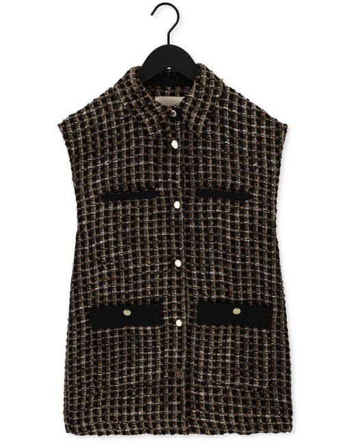 Mos Mosh Black Gilet Yama Zui Waistcoat