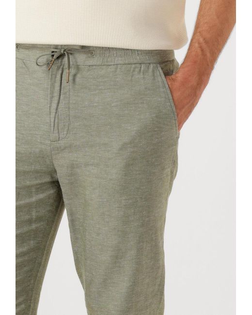 Scotch & Soda Herren Hosen Warren Cotton Linen Twill Jogger in Natural für Herren
