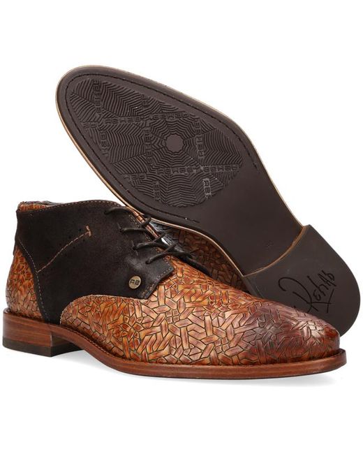 Rehab Cognac Nette Schoenen Salvador Weave in het Bruin voor heren - Lyst