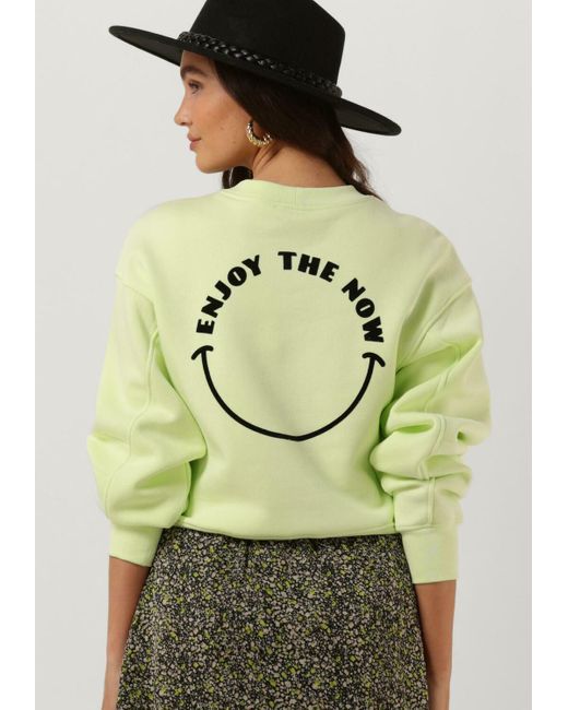 Catwalk Junkie Green Pullover Sw Enjoy The Now Damen