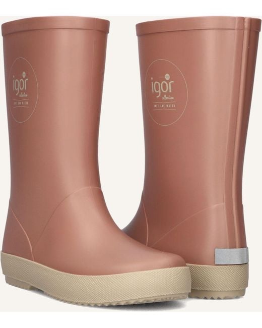 Igor Brown Mädchen Stiefel Splash