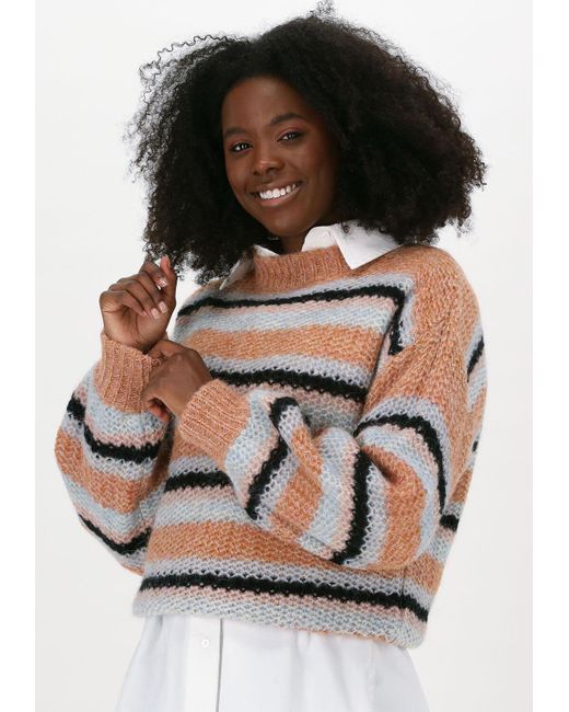 Second Female Multicolor Pullover Marion Knit O-neck