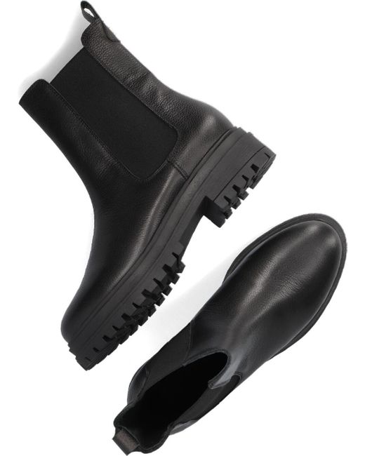 RED-RAG Black Rag Chelsea Boots 71536