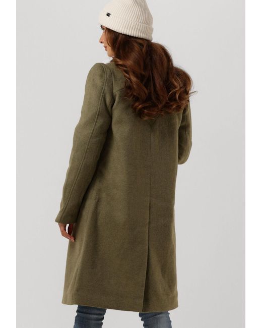 Y.A.S Green Mäntel Yasessio Wool Mix Coat