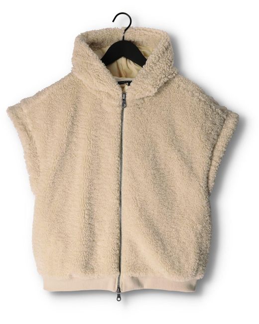 10Days Gray Bodywarmer Oversized Bodywarmer Teddy