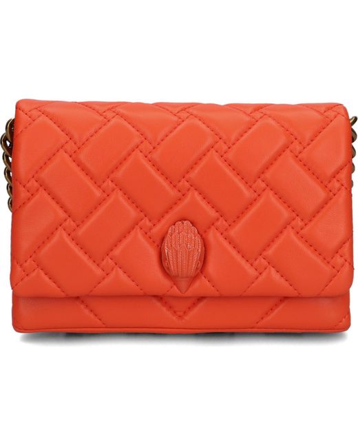 Kurt Geiger Red Umhängetasche Mini Kensington Flap