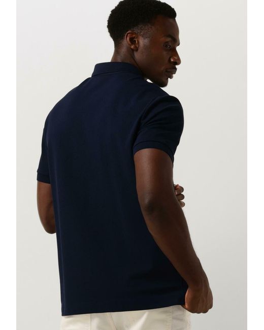 Lacoste Herren Polos & T-Shirts Regular Fit Cotton Blend Polo Shirt in Blue für Herren