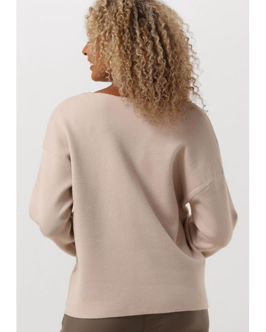 Object Natural Damen Pullover & Cardigans Objreynard V-Neck Pullover