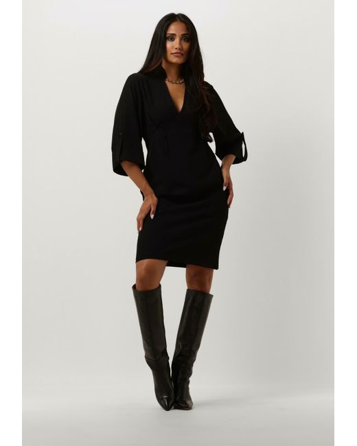 Another Label Black Minikleid Amilia Short Dress L/s