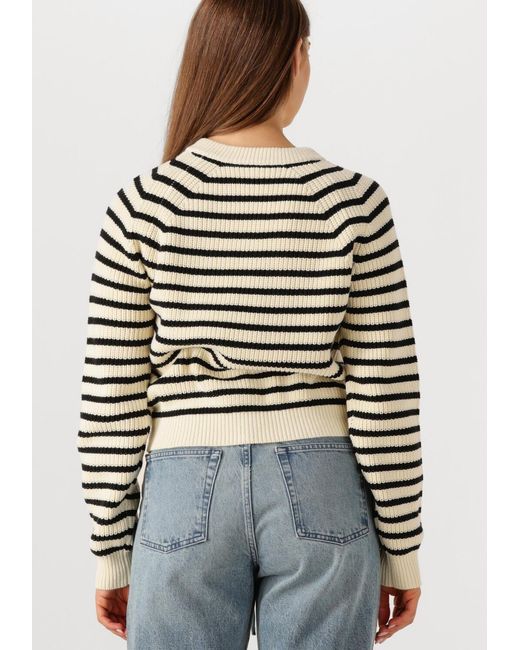 Another Label Multicolor Damen Pullover & Cardigans Aster Knitted Pull L/S