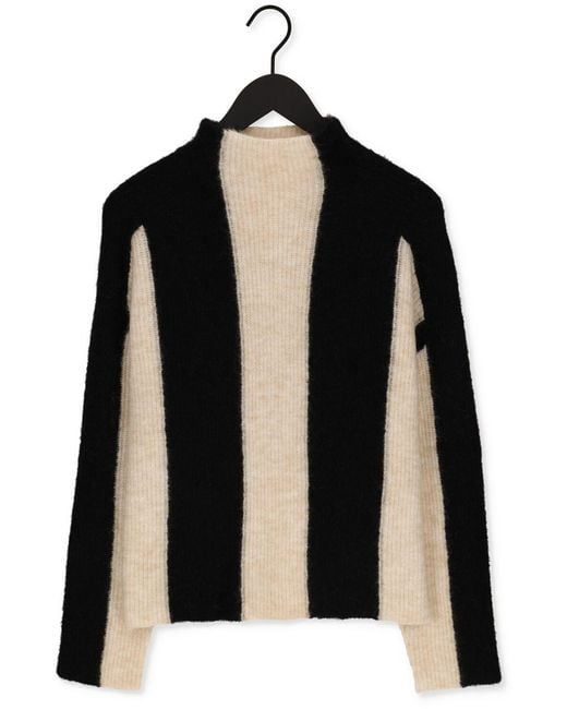 Second Female Black Rollkragenpullover Hertha Knit T-neck