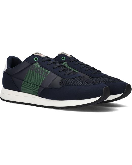 BOSS by HUGO BOSS Sneaker Low Kai Runn in Blau für Herren | Lyst CH