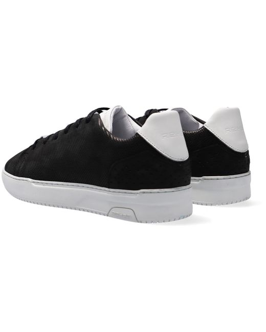 Zwarte lage sneakers - Heren | MANFIELD