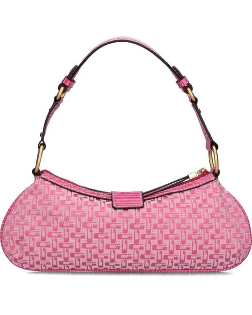 Guess Pink Umhängetasche Belle Vintage Top Zip Shoulder Bag