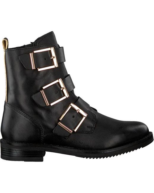 Omoda Zwarte Biker Boots Lpconan in het Zwart - Lyst