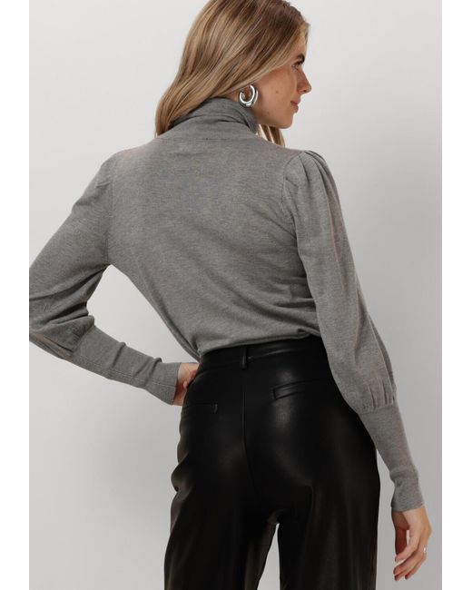 Notre-v Gray Damen Pullover & Cardigans Basic Knit Blouse