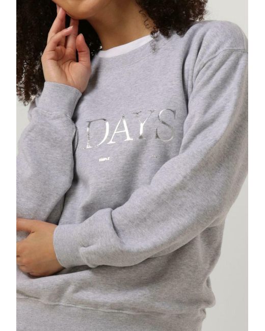 10Days Gray Sweatshirt Sweater