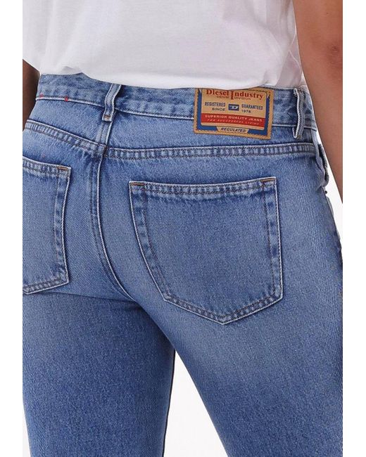 DIESEL Blue Bootcut Jeans 1969 D-ebbey