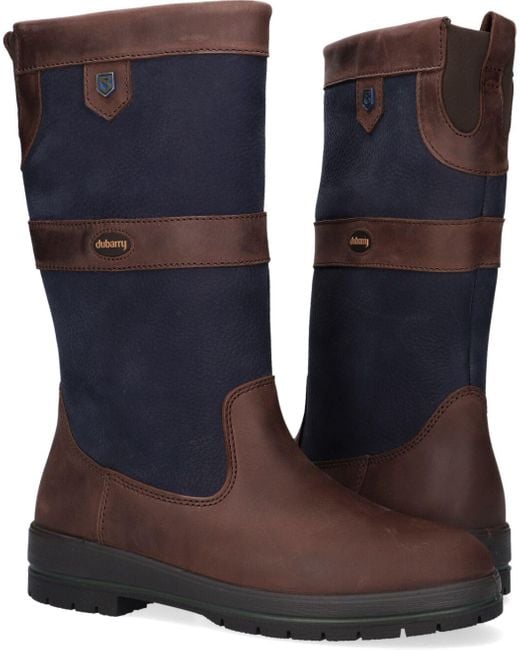 Dubarry Blue Blaue Hohe Stiefel Kildare