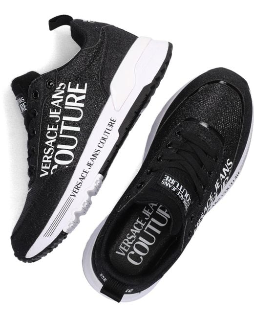 Versace Jeans Black Sneaker Low Fondo Dynamic