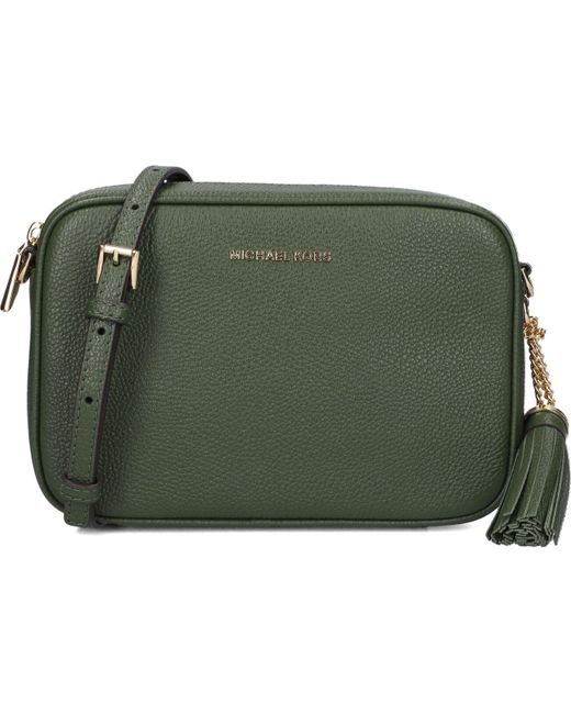 Michael Kors Green Umhängetasche Md Camera Bag Damen