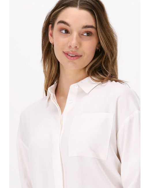 Simplee White Bluse Woven Blouse Eloise Es Damen