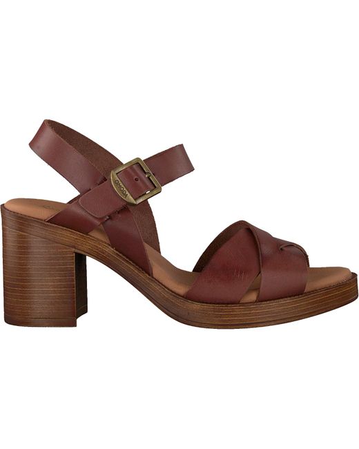Omoda Rubber Bruine Sandalen 4538 in het Bruin - Lyst