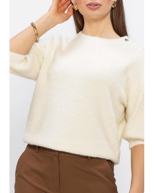 RUBY TUESDAY White Damen Pullover & Cardigans Varri