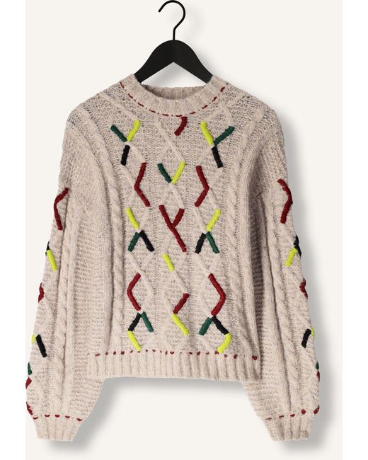 Pom Red Damen Pullover & Cardigans Cable