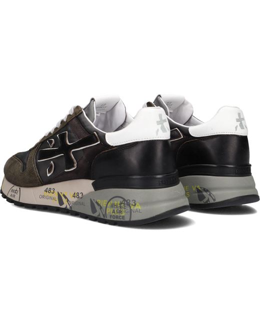 Premiata Sneaker Low Mick in Black für Herren