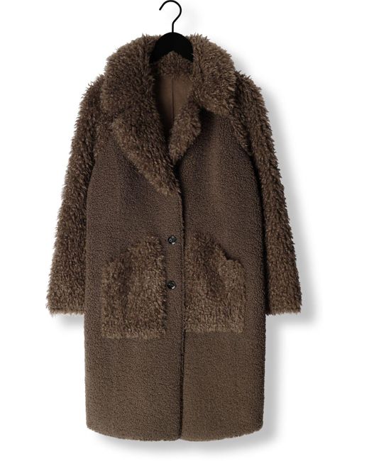 Beaumont Organic Brown Teddy-Jacke Jan Damen