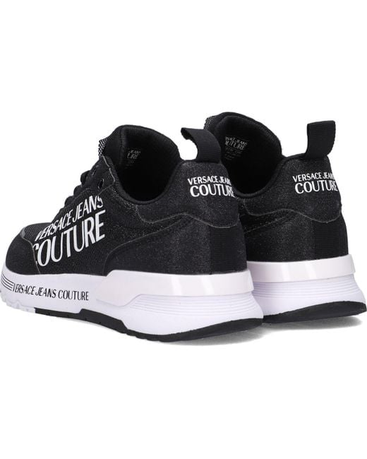 Versace Jeans Black Sneaker Low Fondo Dynamic