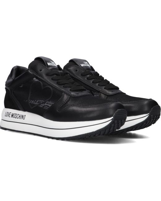 Love Moschino Black Sneaker Low Ja15694g0g