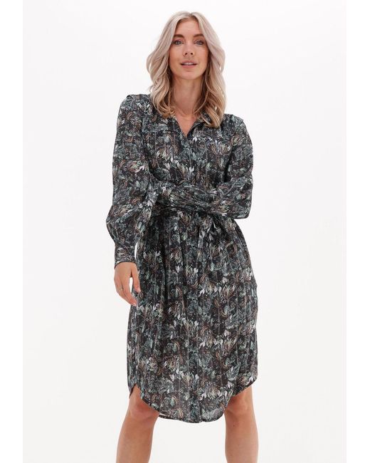 Bruuns Bazaar Black Midikleid Hassel Felisa Dress