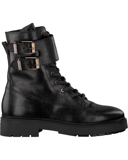 Via Vai Zwarte Veterboots Alexis Zoey in het Zwart - Lyst