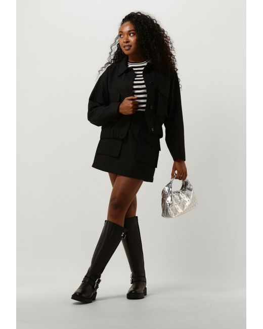 Object Black Objnicia L/s O-neck Knit Pullover