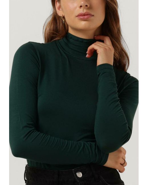 CC Heart Green Rollkragenpullover Sofia Turtleneck Blouse Damen